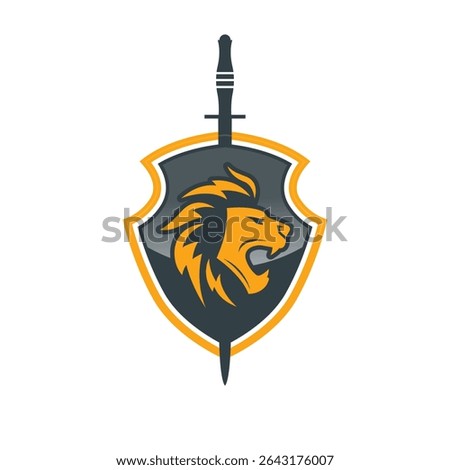 tiger abstract logo modern style