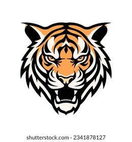 Tiger mascot Royalty Free Vector Image - VectorStock