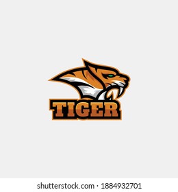 Tiger animal Mascot Logo Esport Logo Team stock images