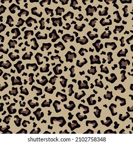 Tiger Background Seamless Pattern Tiger Texture Stock Vector (Royalty ...