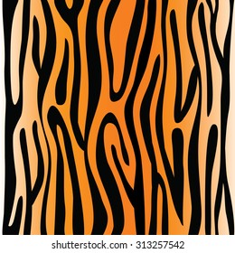 tiger background vector illustration