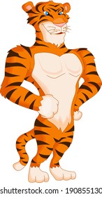 tiger cartoon