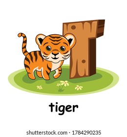 Tiger Alphabet Images Stock Photos Vectors Shutterstock