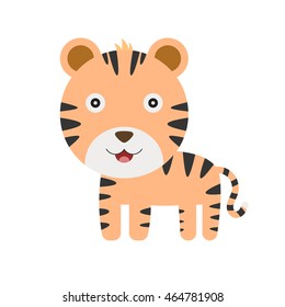 Tiger cartoon - Vector