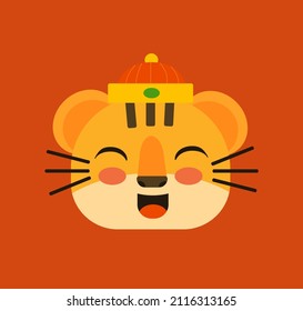 tiger for celebrate chinese new year 2022