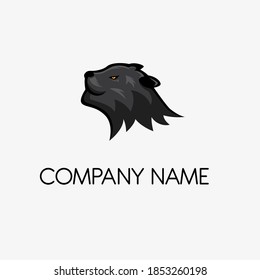 Tiger Cheetah head logo vector template for technology theme
