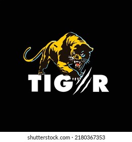 TIGER AND CLAW SILHOUTTE ILLUSTRATOR