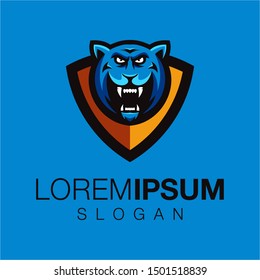 tiger collections logo design vector 