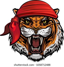 Tiger Color Tattoo