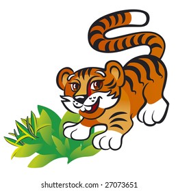 Tiger cub