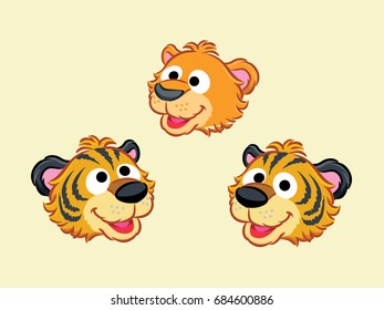 tiger cub head