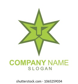 Tiger+ David Star Logo Template