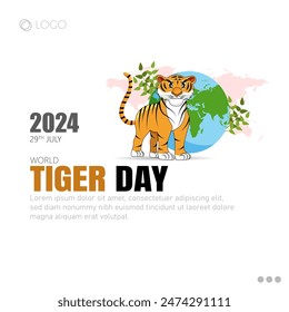 El Día del Tigre, que se celebra el 29 de julio, está dedicado a crear conciencia sobre la conservación del tigre y la urgente necesidad de proteger a estos grandes felinos en peligro de extinción.