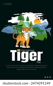 El Día del Tigre, que se celebra el 29 de julio, está dedicado a crear conciencia sobre la conservación del tigre y la urgente necesidad de proteger a estos grandes felinos en peligro de extinción.