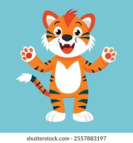 Tiger design for coloring book, and change the 2nd category u have chose business and finance , its optional, just simply leave that blank