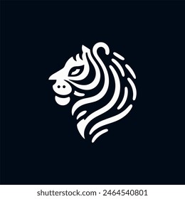 tiger design logo concept, vector