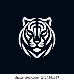 tiger design logo concept, vector