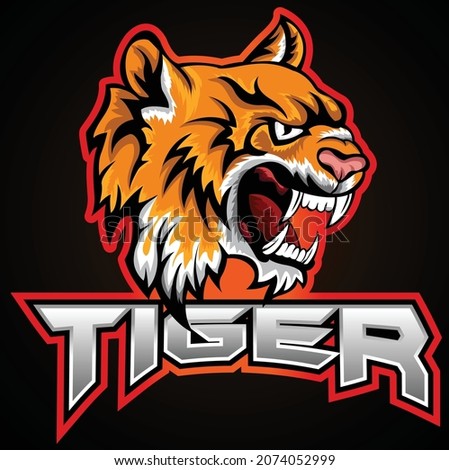 Tiger e spot gaming logo