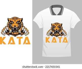 tiger escort logo design vector template.eps
