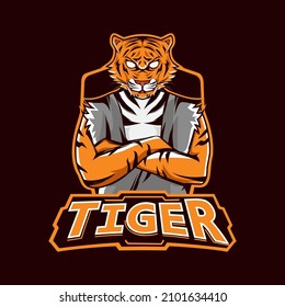 tiger esport logo for gaming