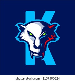 Tiger esport logo template