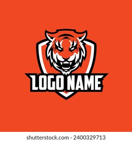 tiger esports logo, mascot, team, animal