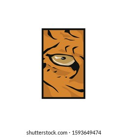 tiger eye illustration and image