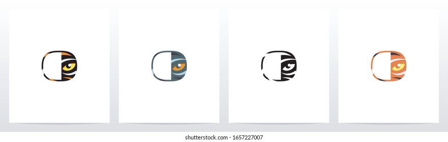 Diseño del logotipo "Tiger Eye Inside"