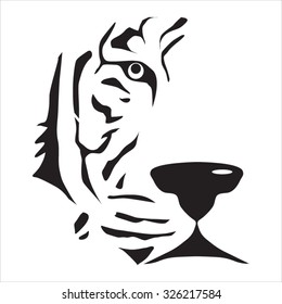 Tiger face