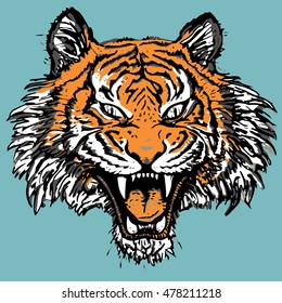 Tiger Face
