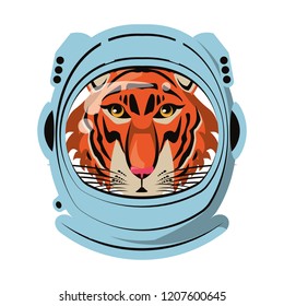 Tiger face cool sketch