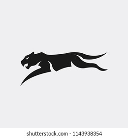 A tiger, fast logo sport