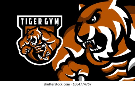 Tiger Fitness Awesome Logo Template