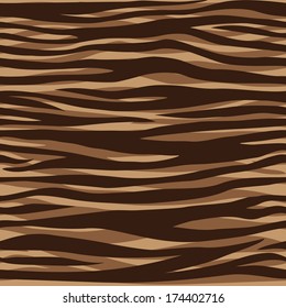 Tiger fur  background or texture.Vector illustration