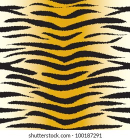 tiger fur seamless pattern