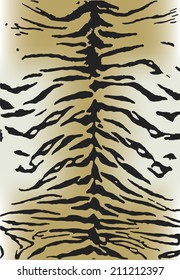Tiger fur texture