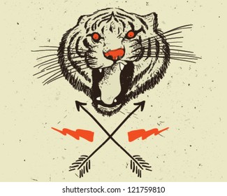 Tiger head