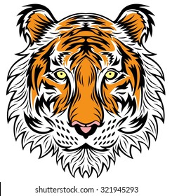 Tiger head.
