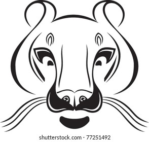 tiger head