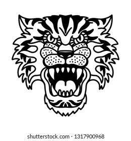 Tiger Head BohoTattoo