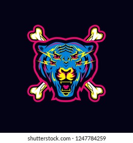 TIGER HEAD ILLUSTRATION