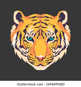 267 White tiger blue eyes Stock Vectors, Images & Vector Art | Shutterstock