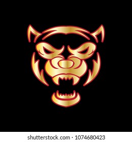 tiger head logo