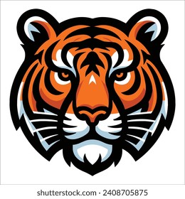 Tiger head , Tiger logo design