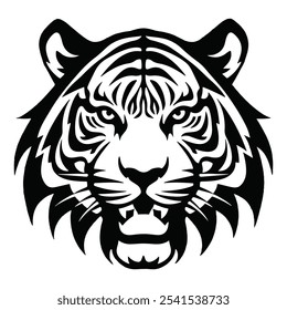 Tiger Head Logo Design Concept
