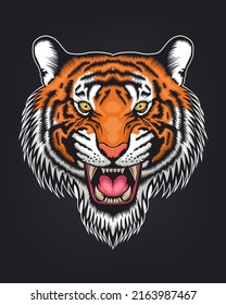 Tiger head logo design inspiration for your business and company