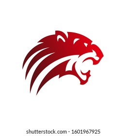 Tiger Head Logo Design Template