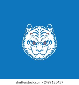 Tiger Head Logo design template