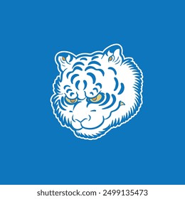 Tiger Head Logo design template