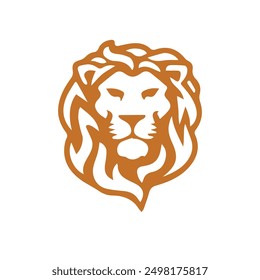 Tiger head logo design, Tiger logo design vector, Roaring tiger logo.